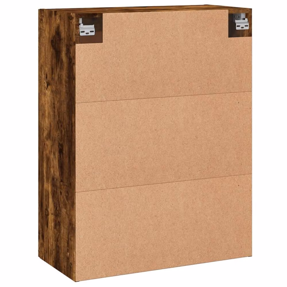 Berkfield Home Wall Mounted Cabinets, 2 Piece Set in Smoked Oak Brown – 4