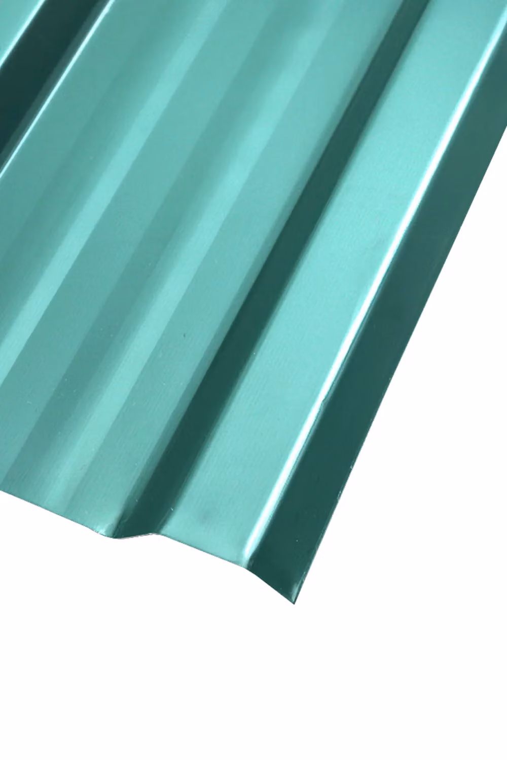Living and Home 12-Piece Dark Green Steel Corrugated Roof Sheets – 3