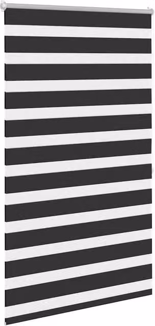 Berkfield Home Elegant Zebra Blind, Black and White, W: 100 cm, H: 175 cm – 1
