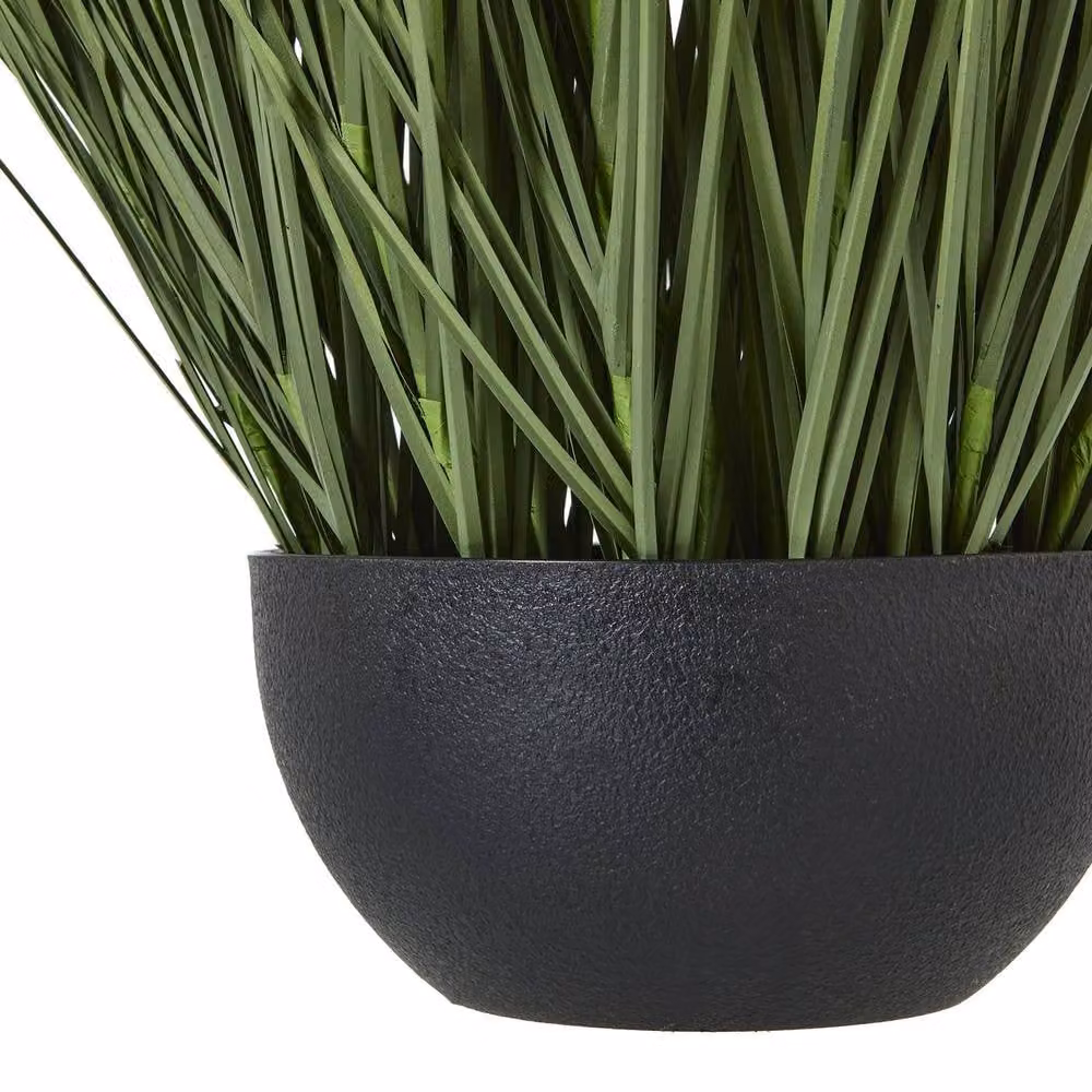 Wyld Haus Large Artificial Onion Grass Plant in Green, Height: 120 cm – 3