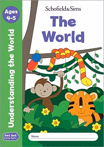 Schofield & Sims Reception Activity Workbook: The World, Ages 4-5, Multicolour