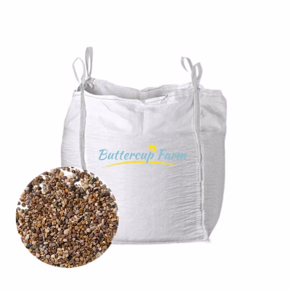 Buttercup Farm Multicolour Washed Quartzite Grit Gravel, 850 kg – 2