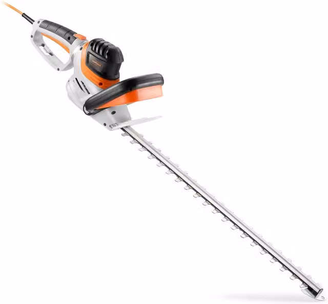 VonHaus 710W Corded Reciprocating Hedge Trimmer in Grey