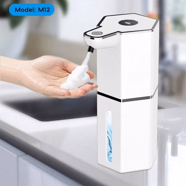 PAWNORA White Touchless Electric Soap Dispenser – 1