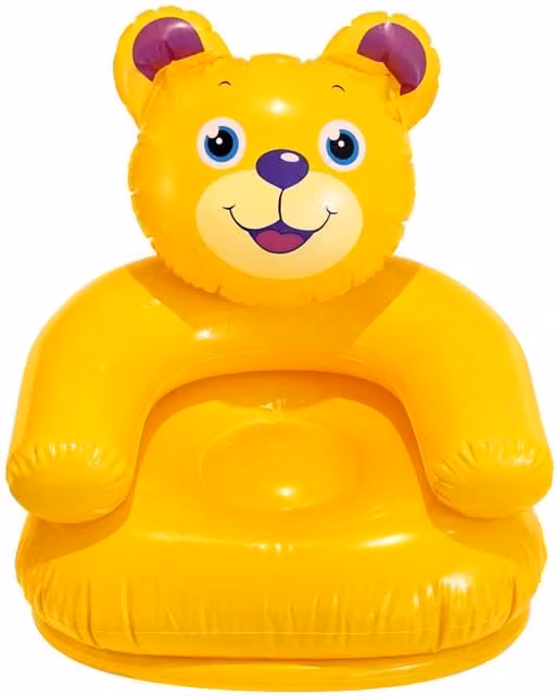 Intex Happy Animal Chair Assortment in Multicolour and Yellow