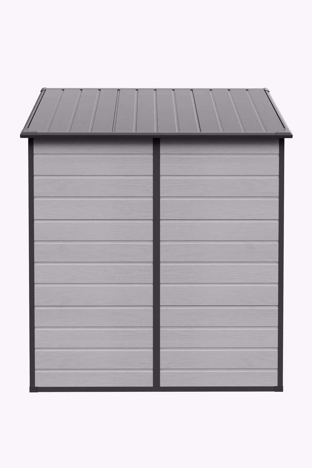 Living and Home Large Garden Storage Shed in Grey, 7x6 FT – 6