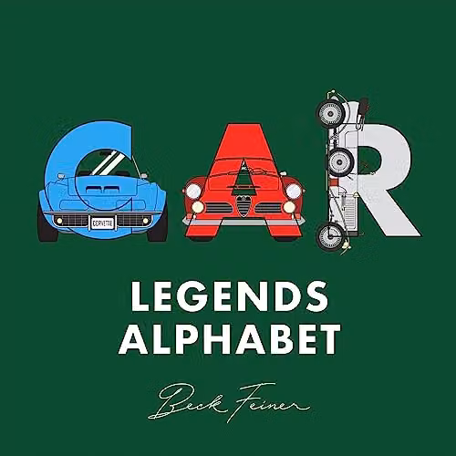 Alphabet Legends Car Legends Paper Book