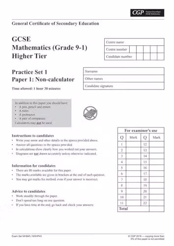 CGP Edexcel GCSE Maths Higher Practice Papers for 2027 and 2028 Exams – 2