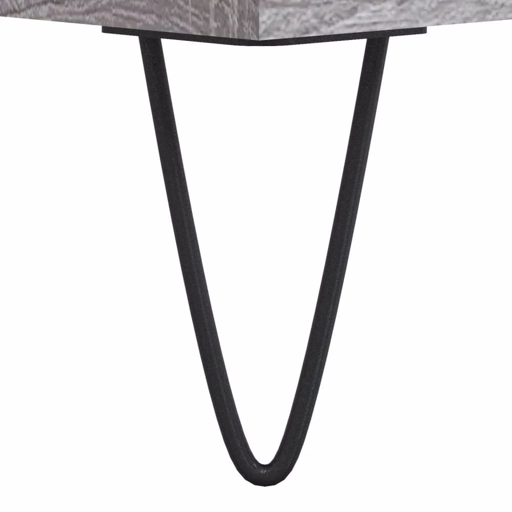 Berkfield Home Grey Sonoma Coffee Table, W/D/H: 60 x 50 x 40 cm – 5