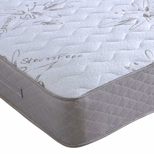 Bedmaster Hybrid Memory Foam Pocket Sprung Mattress in Brown, W/D/H: 200 x 135 x 25 cm
