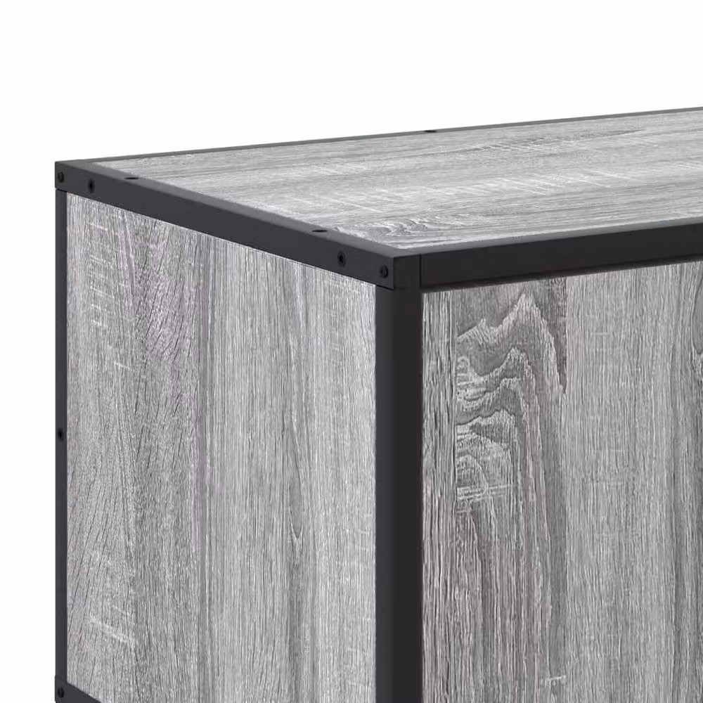 Berkfield Home Grey Sonoma TV Cabinet in Engineered Wood W/D/H: 180 x 35 x 41 cm – 4