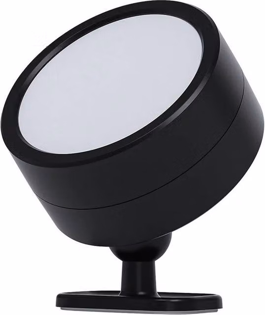 SPETLEK 2x Rechargeable LED Touch Wall Lights in Black, Dimmable and Portable with Remote Control