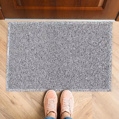 Floortex Doortex Twistermat Indoor Entrance Mat, Black/White, W: 50 cm, D: 80 cm – 2