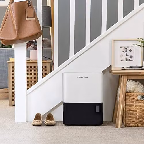 Russell Hobbs RHDH1001 Dehumidifier, 10L/Day Capacity for Rooms up to 30m2, White – 4