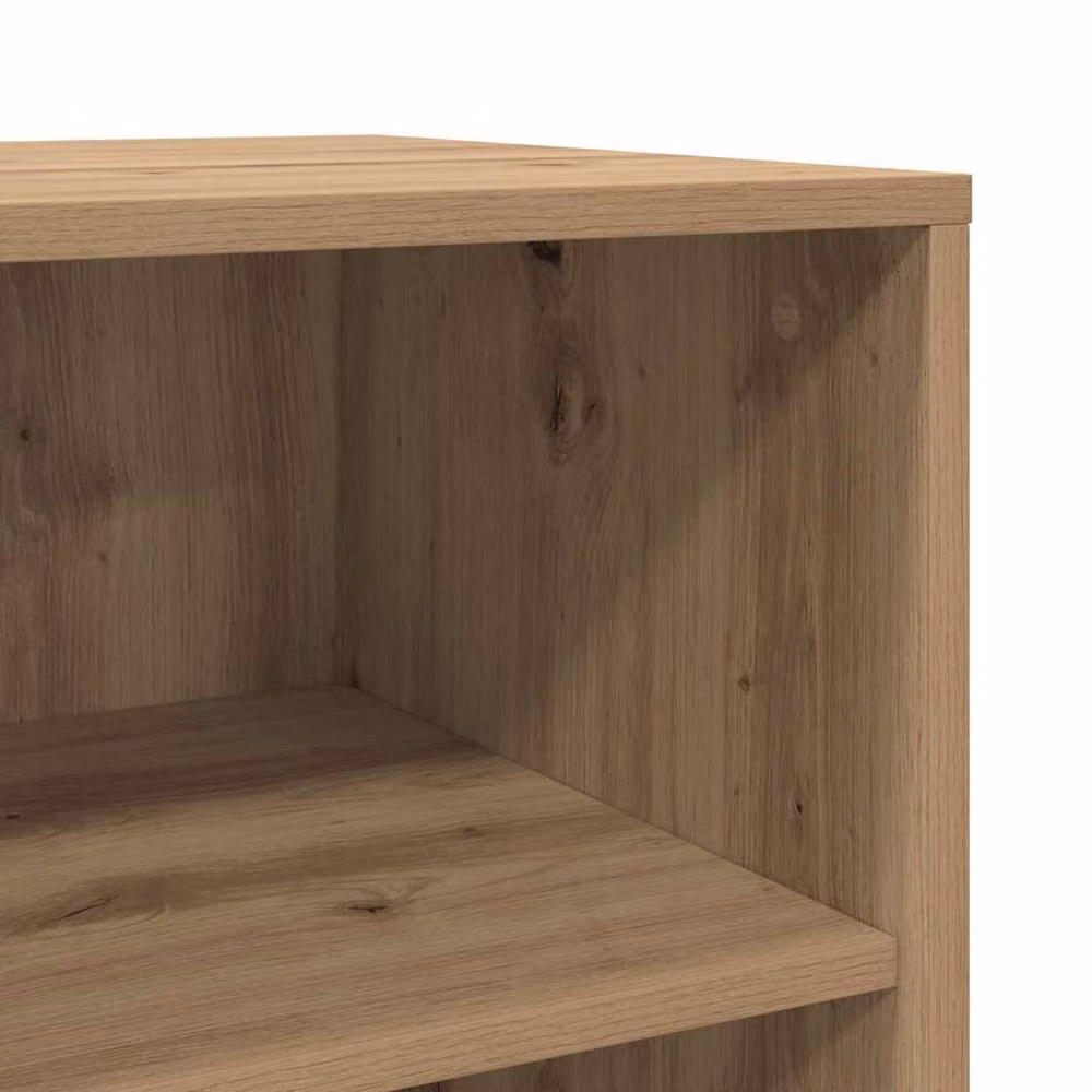 Berkfield Home Artisan Oak Sideboard in Brown, W/D/H: 70 x 41 x 75 cm – 5