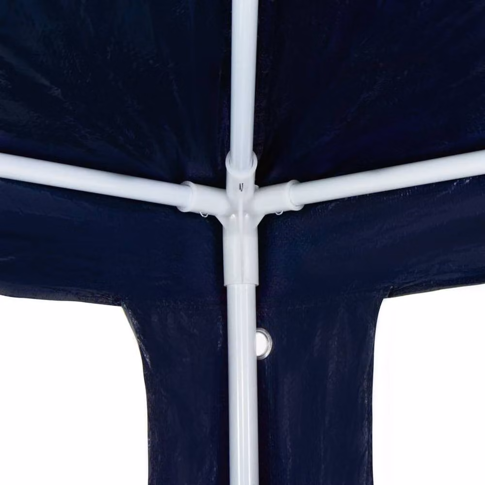 Berkfield Home Blue PE Party Tent W: 6 m, D: 3 m – 3