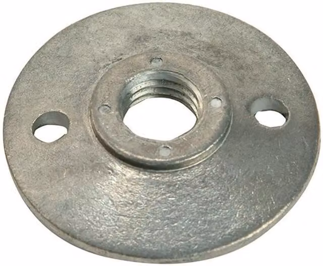 Flexipads Silver Galvanised Self-Locking Locknuts