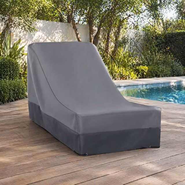 STILVORA Grey Water and UV Resistant Garden Furniture Cover, 200 cm