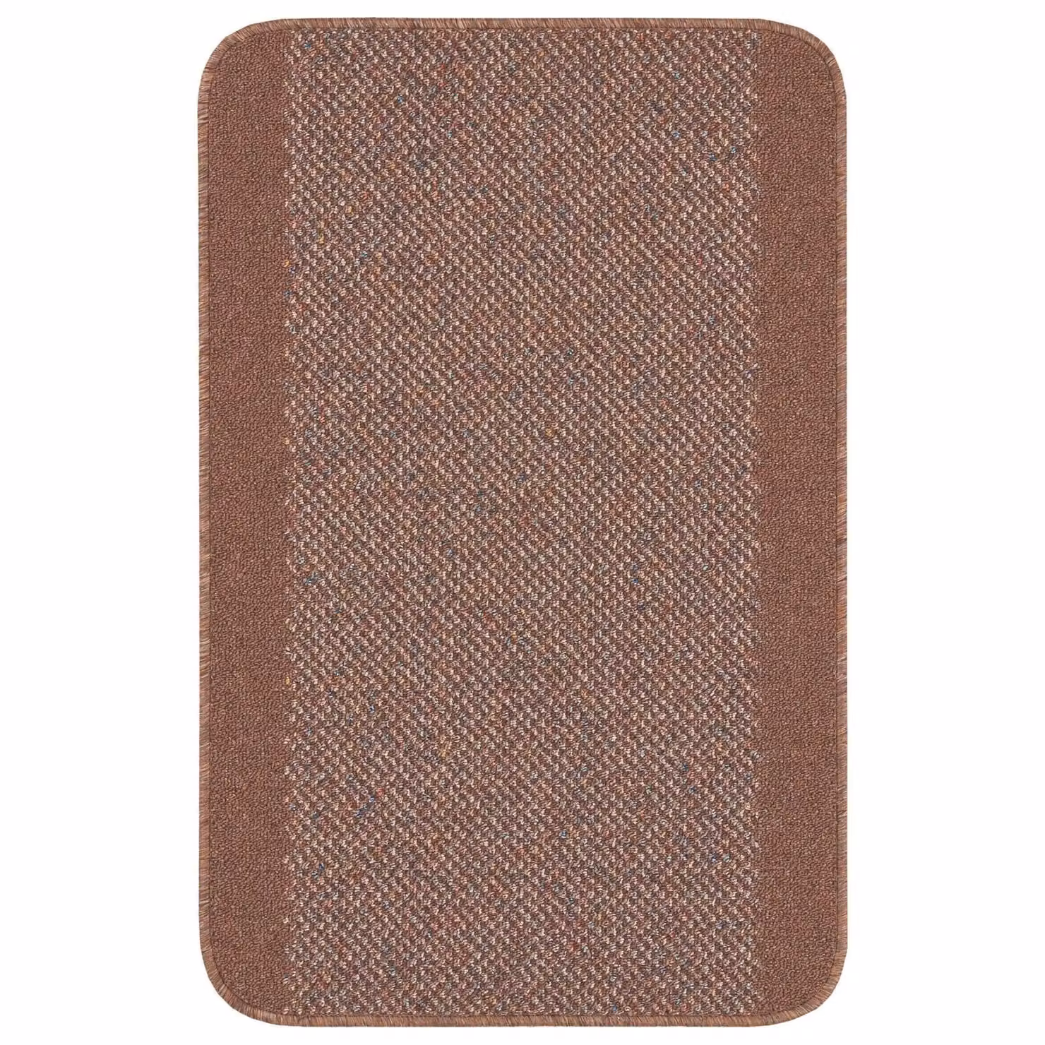 THE RUGS Washable Designer Bordered Rug in Brown, W/D/H: 67 x 200 cm – 2