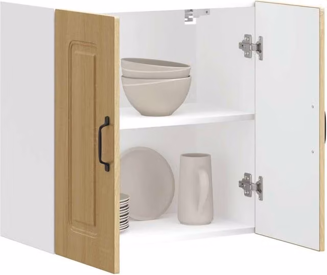 Berkfield Home Kalmar Kitchen Wall Cabinet in Sonoma Oak Brown