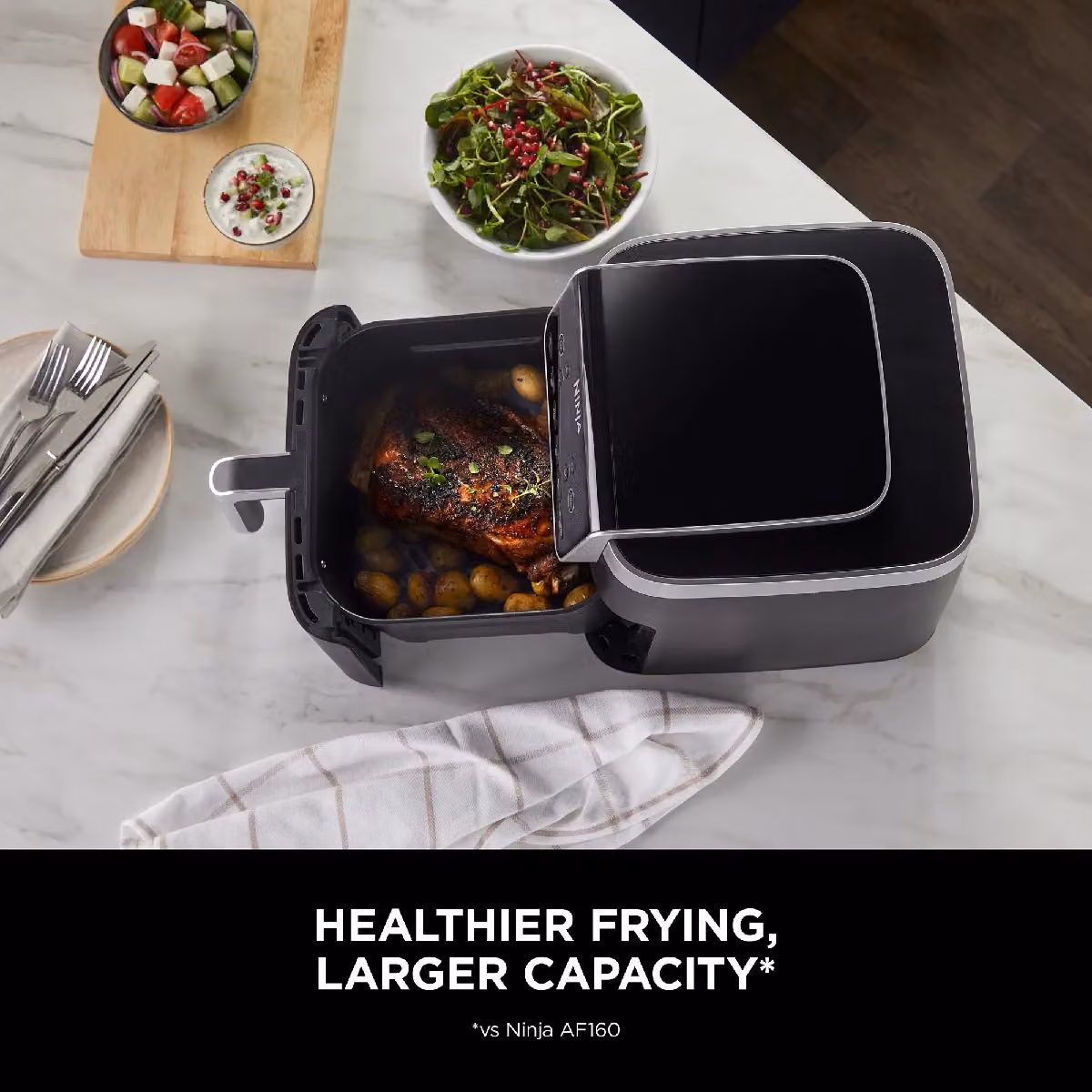 Ninja Air Fryer MAX PRO AF180UK Black 6.2L – 5