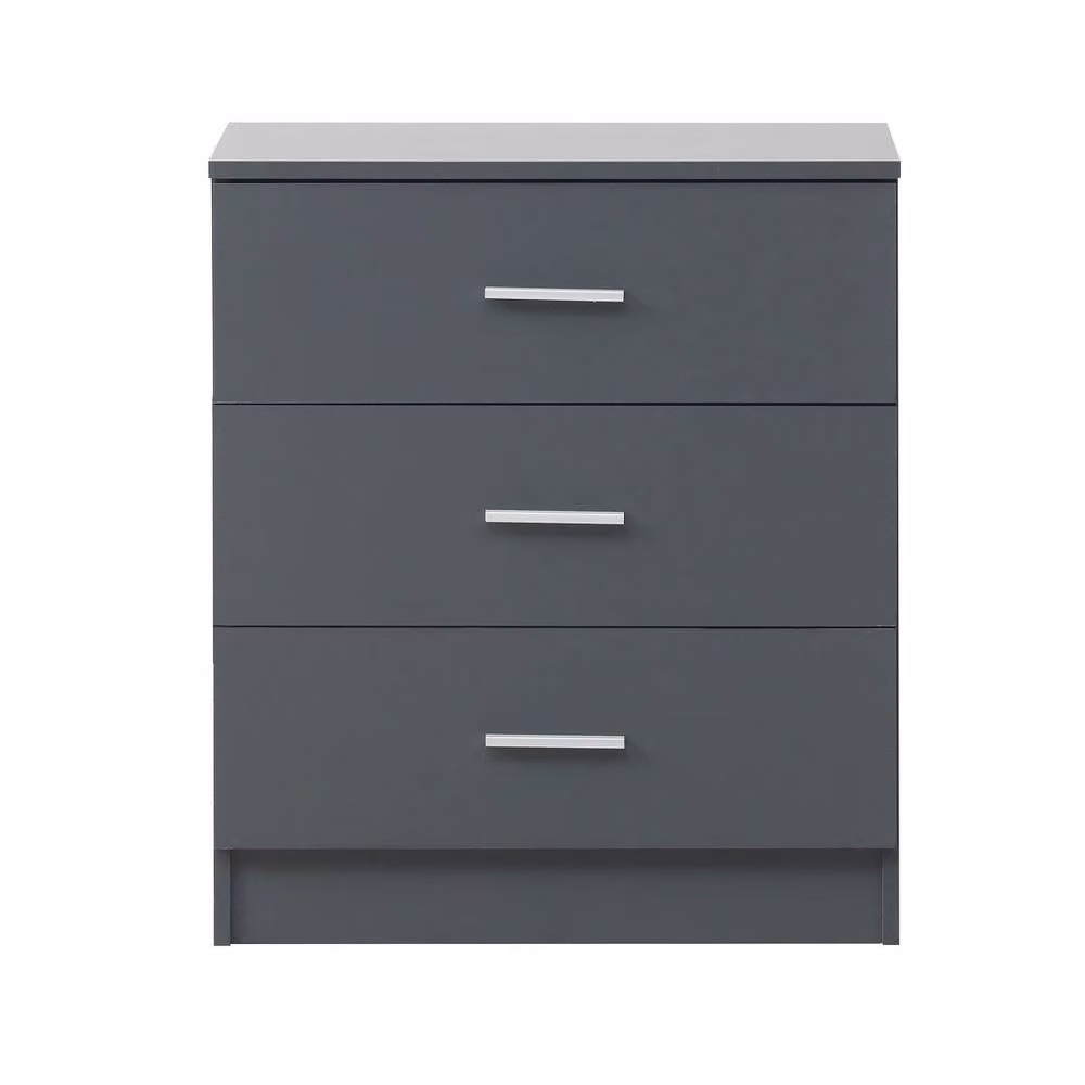 Timber Art Design Rio Costa 3 Drawer Chest in Grey – 5