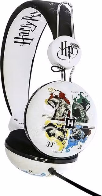 Harry Potter Wired Kids Headphones - Black