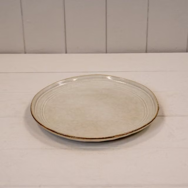 Cream Satchville Stoneware Side Plate