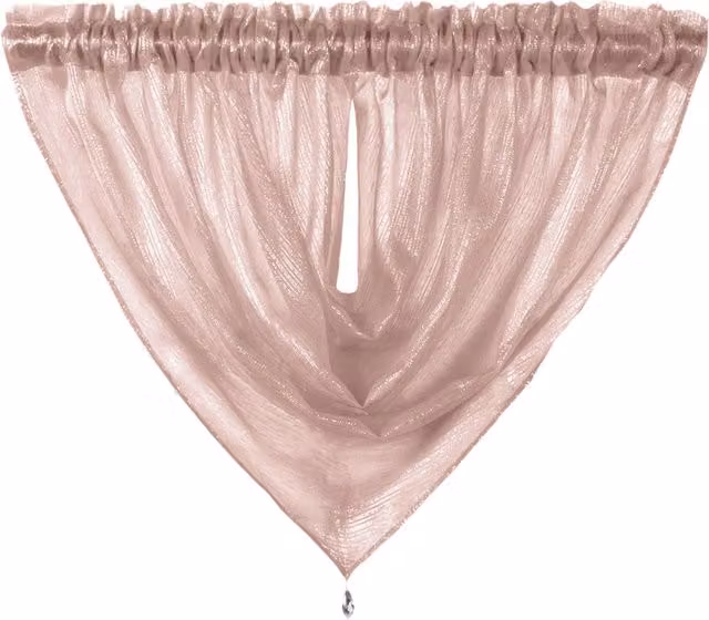 Velosso Shimmering Swag Fabric Panel in Pink