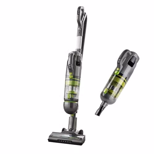Daewoo Tornado 2-in-1 Cordless Upright and Handheld Vacuum Cleaner in Grey with Cyclonic Suction, 35 Minute Run Time and 0.55L Dust Tank – 1