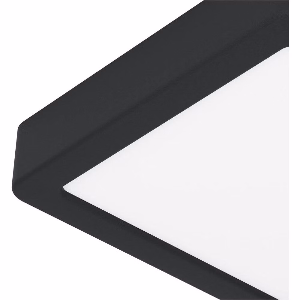 Loops 2 Pack Black Square LED Ceiling Light for Modern Indoor Spaces – 4