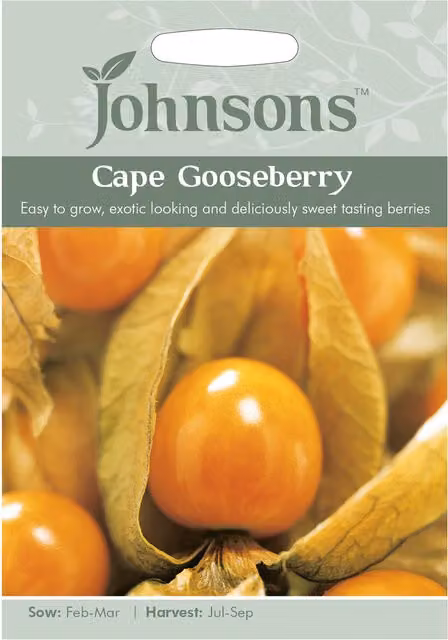 Johnsons Cape Gooseberry Physalis Peruviana Orange Vegetable Seeds