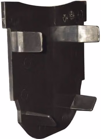 FloPlast Channel Drainage End Cap, Black
