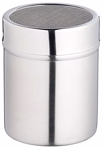 KitchenCraft Stainless Steel Fine Mesh Flour Sifter in Silver, W: 9.1 cm, H: 7.3 cm – 1