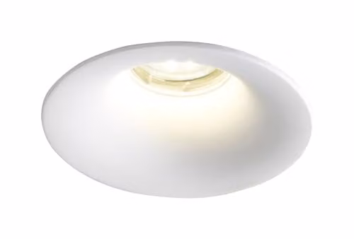 InLight Martos Cylindrical Wall Light in White Plaster – 1