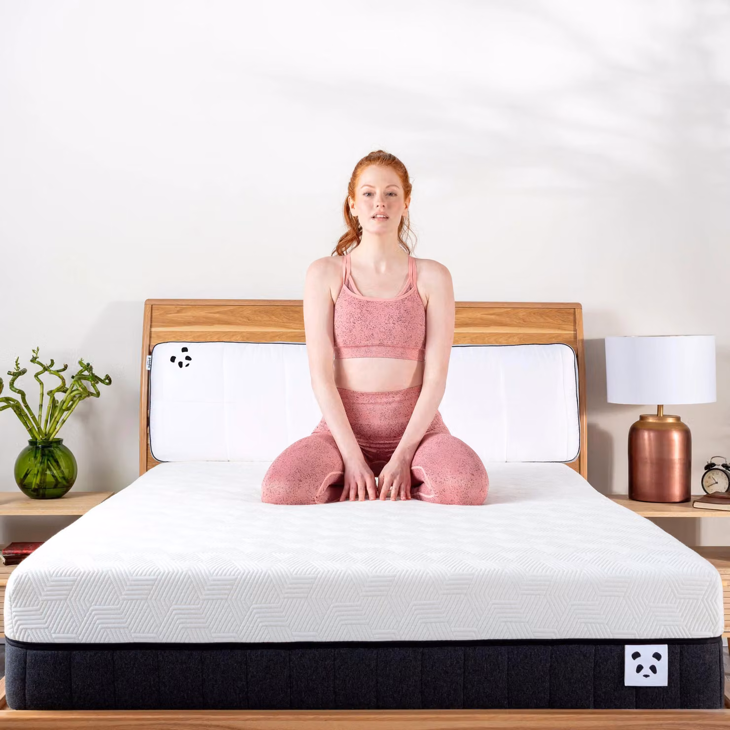 Panda London Panda Hybrid Bamboo Mattress Pro in White, Size: 180 x 200 cm – 3
