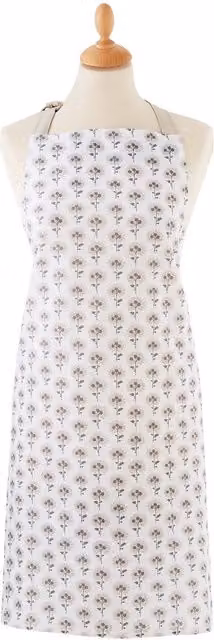 Murmur Ebba Linen Apron in Grey – 1