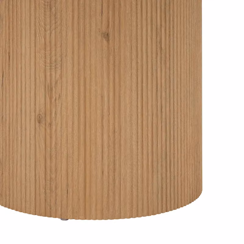Home Detail Talia Round Japandi Dining Table in Black and Natural Wood – 2