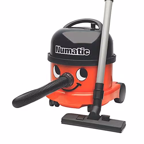 Numatic NRV200 9L Commercial Dry Vacuum Cleaner, Red