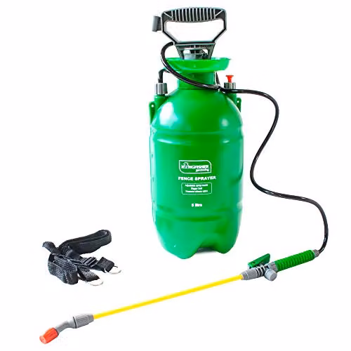 Kingfisher PSFENCE 5 Litre Manual Fence Pressure Sprayer in Green and Transparent – 1