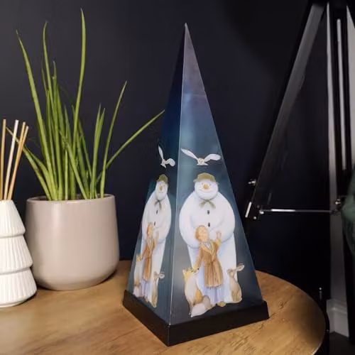Samuel Alexander Battery Operated Laser Pyramid Christmas Decoration, Multicolour, Height: 35 cm – 4