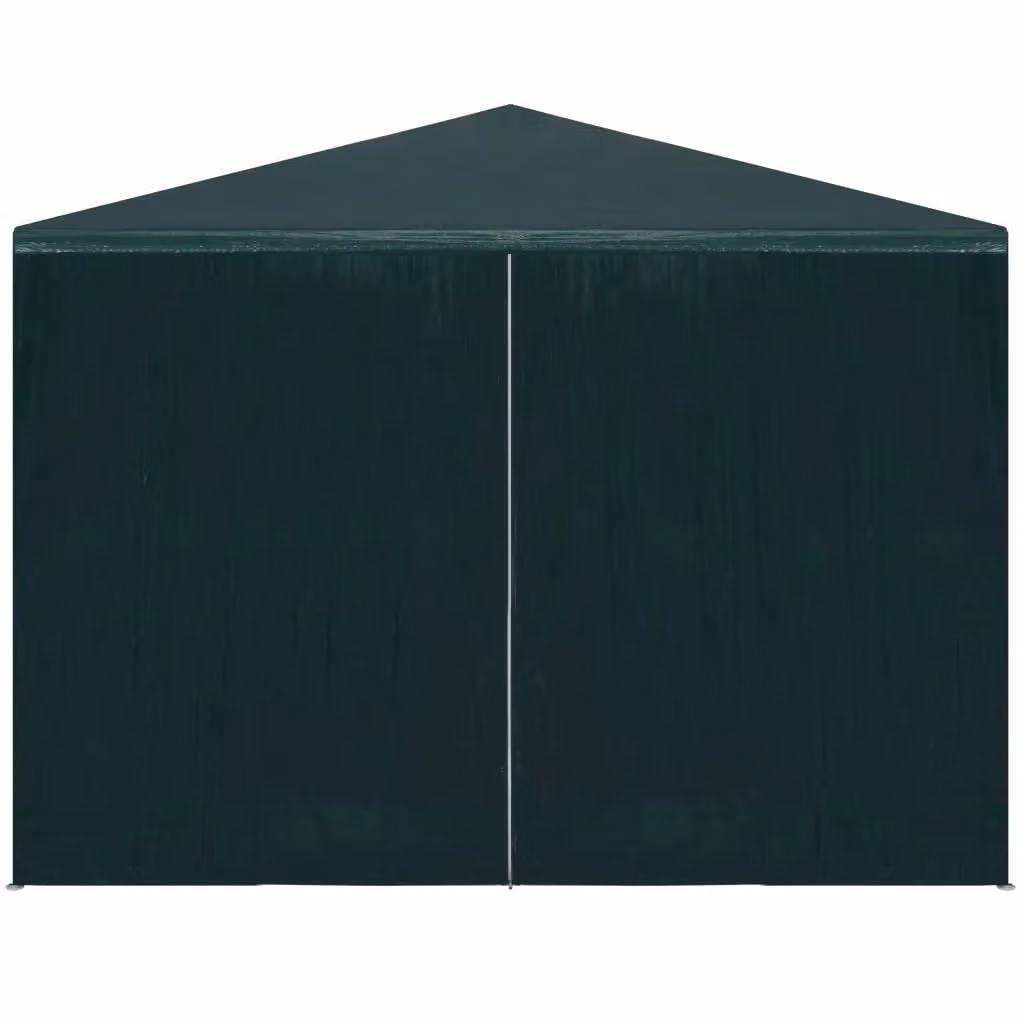 Berkfield Green Party Tent with Steel Frame and Windows, W: 6 m, D: 3 m – 2