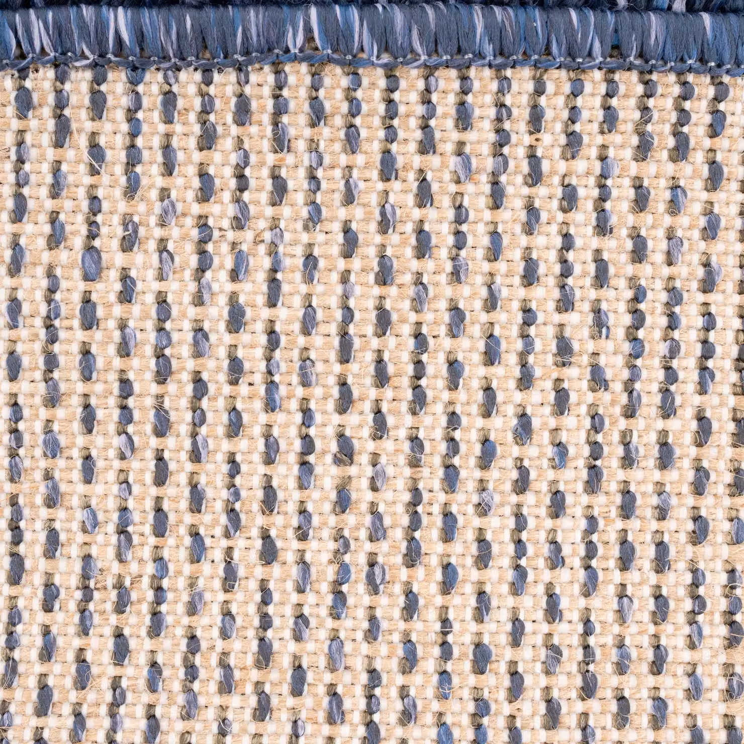 Kukoon Soft Fluffy Thick Pile Shaggy Area Rug in Blue, W/D/H: 240 x 330 cm – 3