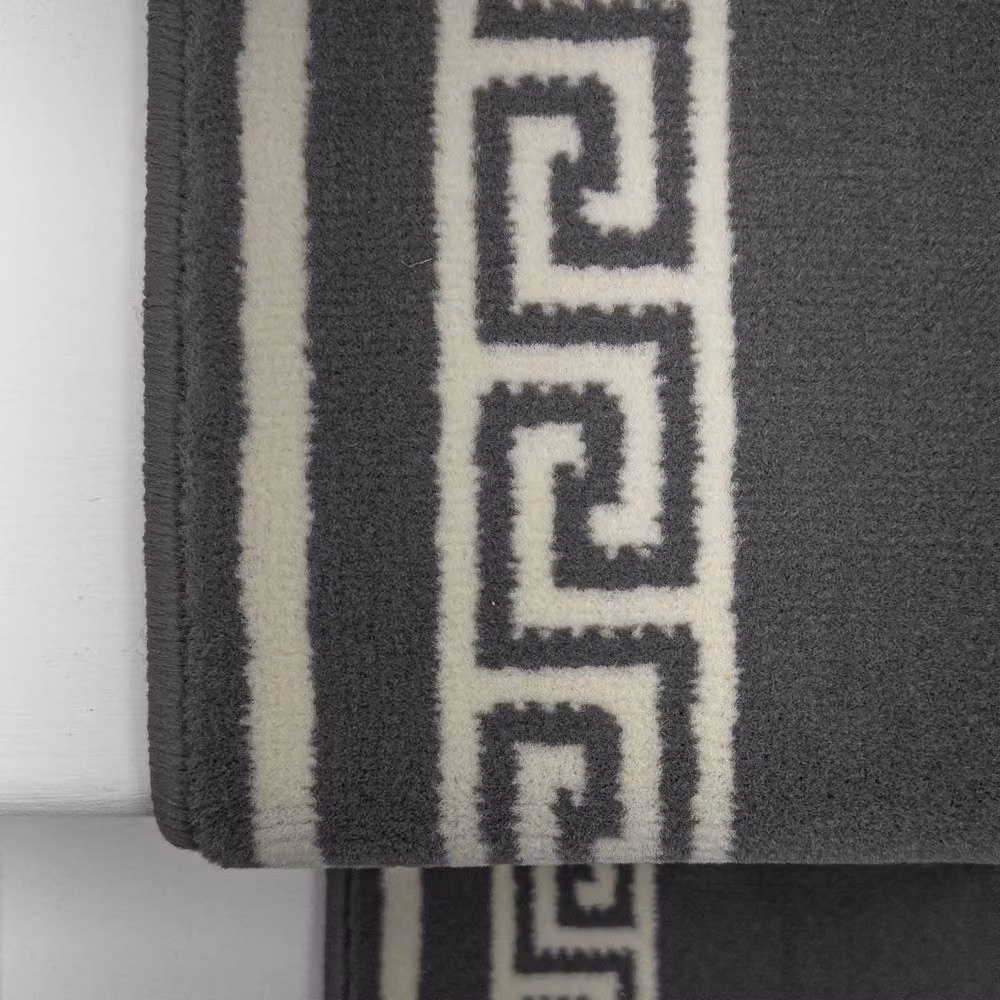 runrug Soft and Durable Stair Runner in Grey, 100 cm x 600 cm – 9
