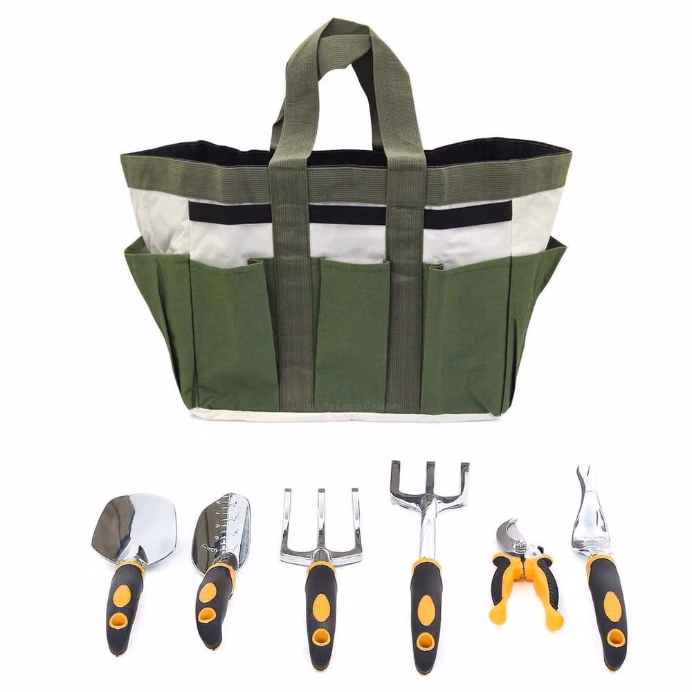 SPETLEK Garden Tool Bag with 8 Pockets, Green, W: 1000 cm, H: 52 cm – 3