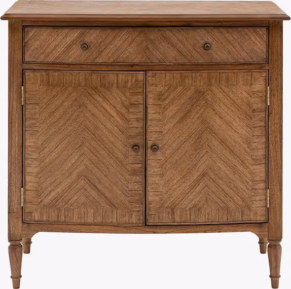 Perch & Parrow Chateau 2 Door Sideboard in Brown and Beige
