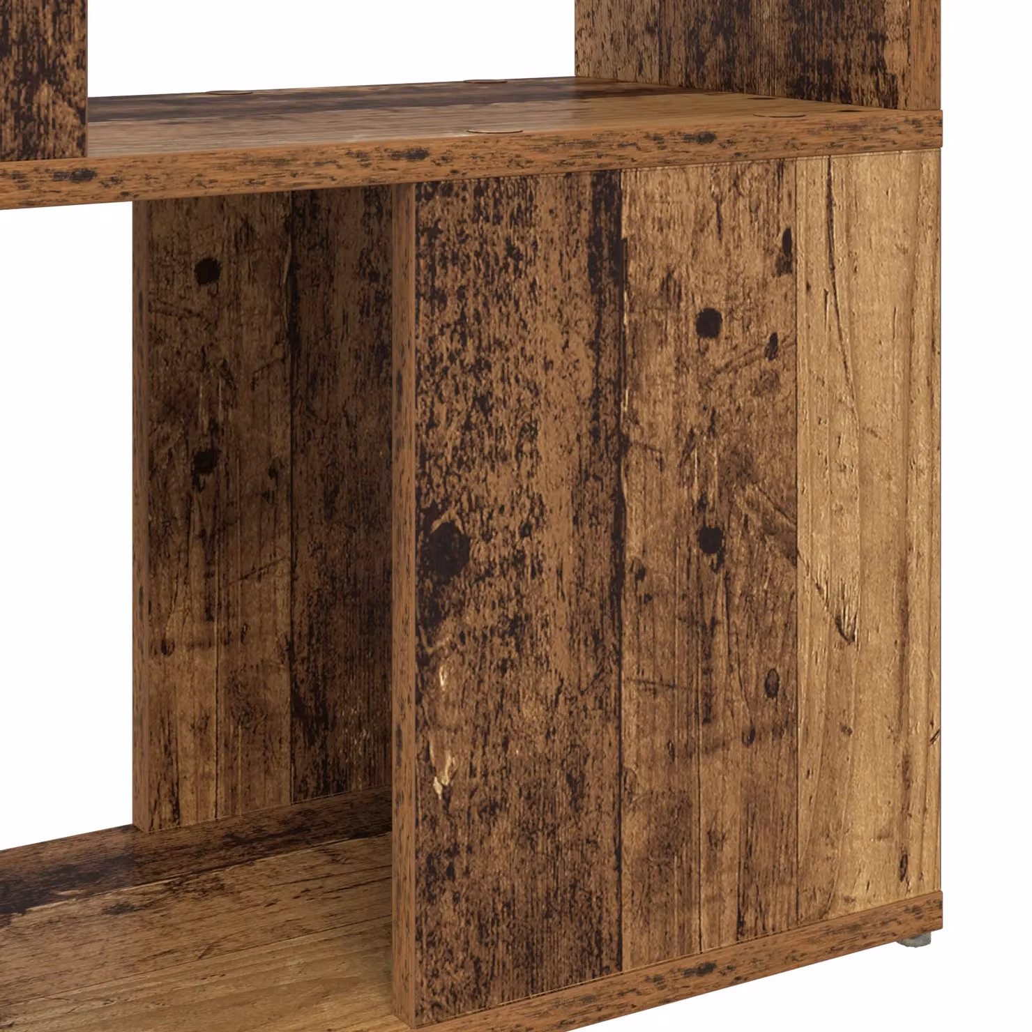 Berkfield Home Rustic Brown Storage Unit, W/D/H: 60 x 24 x 124 cm – 4