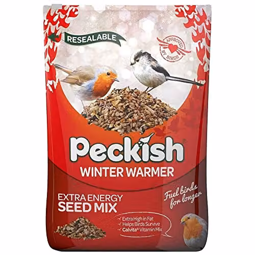 Peckish Winter Warmer Wild Bird Seed Mix, 12.75 kg