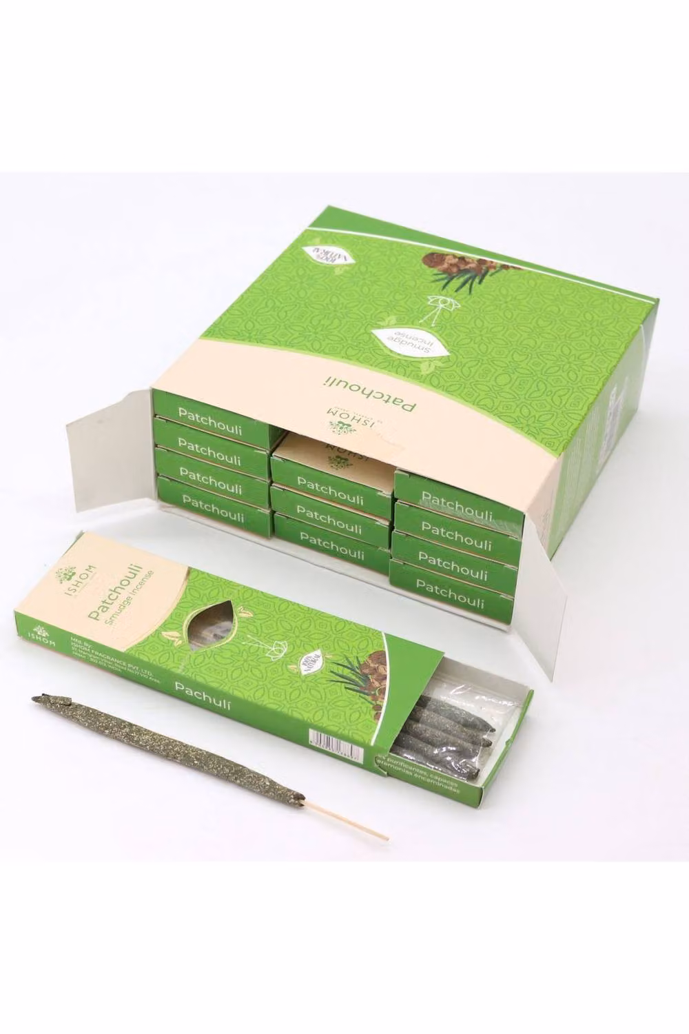KDMD Ishom Patchouli Smudge Incense Sticks in Brown – 2