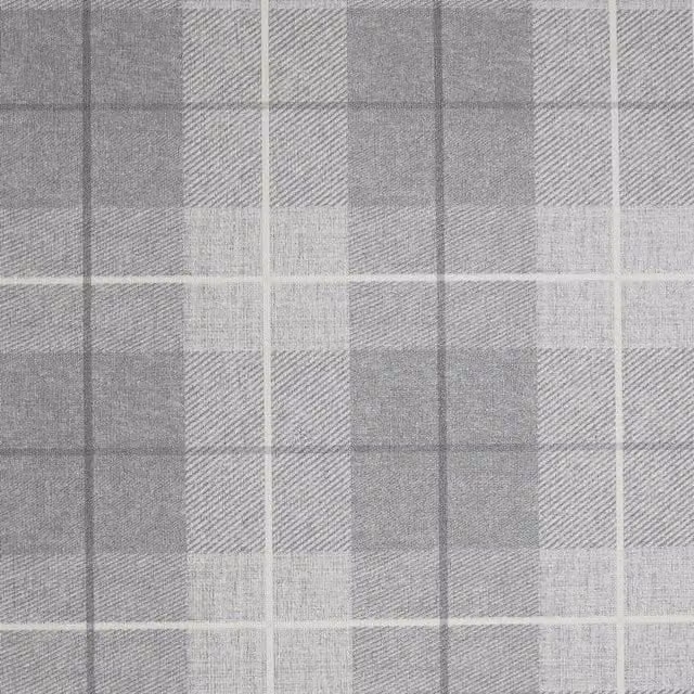 Arthouse Country House Checked Abstract Vinyl Wallpaper in Grey and Red